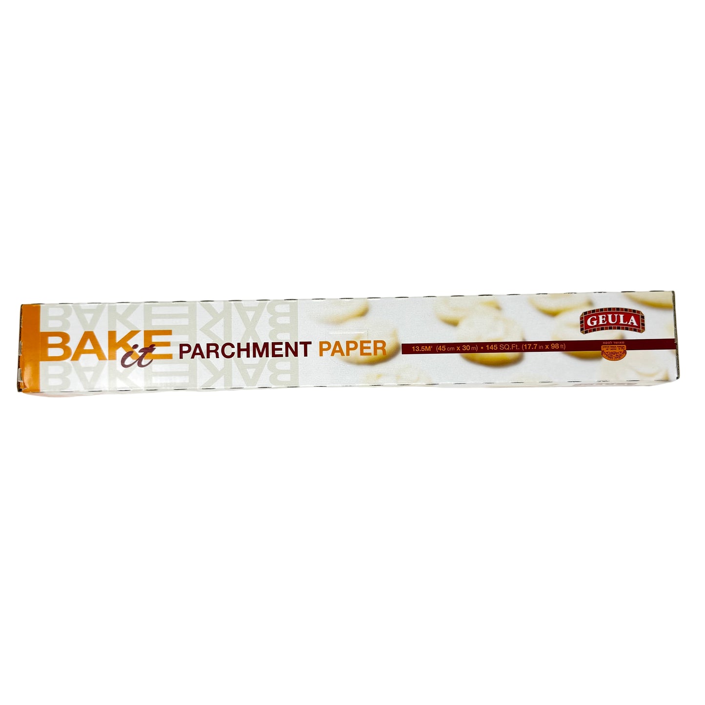 Box of Geula Parchment Paper on a white background
