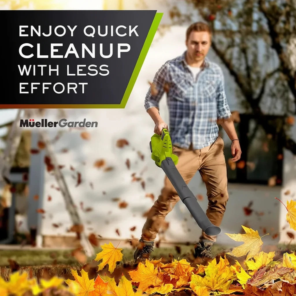 Mueller Ultrastorm cordless Electric Leaf blower