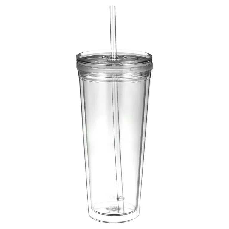 Gourmia Iced Coffee Maker with Reusable Tumbler 25 oz Brew Over Ice