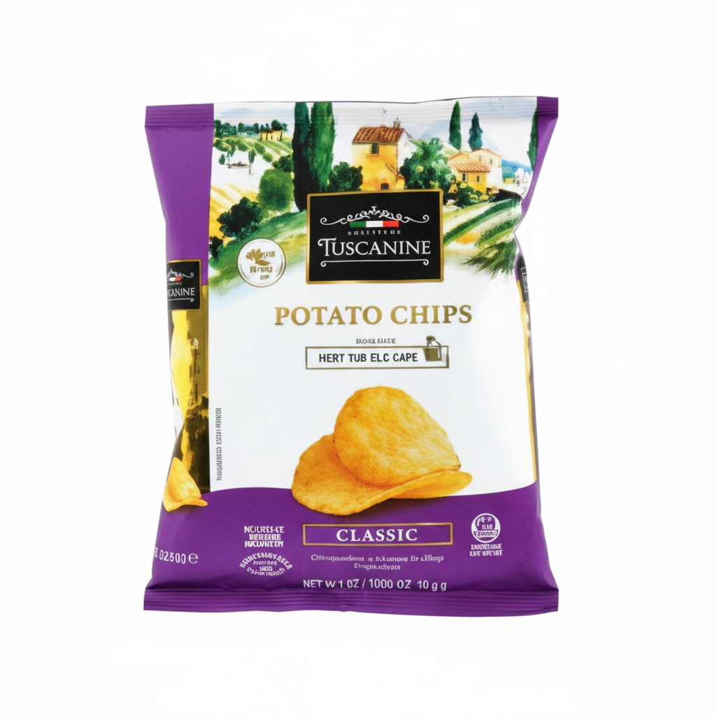 TUSCANINI CLASSIC POTATO CHIPS SNACK BAG 1oz - Passover