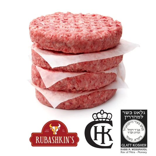 Rubashkin's Hamburgers Frozen $8.19lb