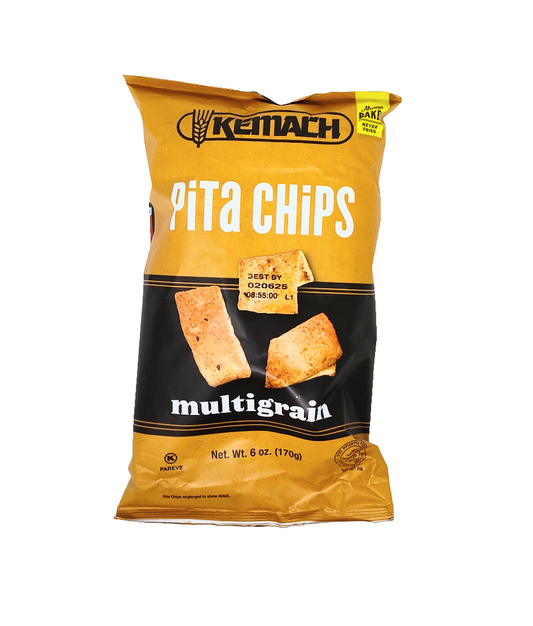 Kemach Pita Chips Multigrain 6 oz