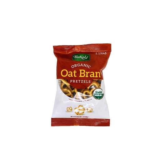 Bakol Organic Oat Bran Pretzels 1 oz