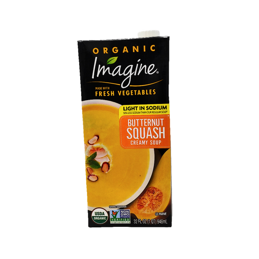 Imagine Organic Fresh Vegetables Butternut Squash Creamy Soup 32 oz