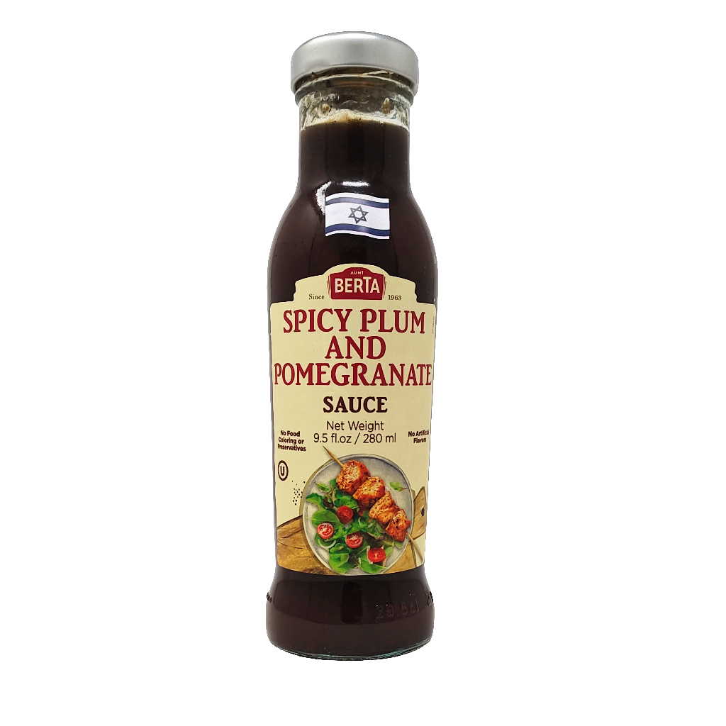 Berta Spicy Plum And Pomegranate Sauce 9.5 oz