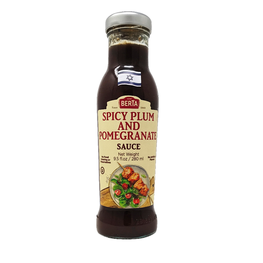 Berta Spicy Plum And Pomegranate Sauce 9.5 oz