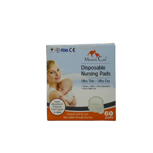 Mommy Care Disposable Nursing pads Ultra Thin-Ultra Dry 60 Cts