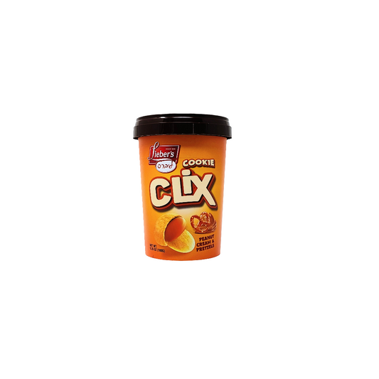 Lieber's Cookie Clix Peanut Cream & Pretzels 6.35 oz