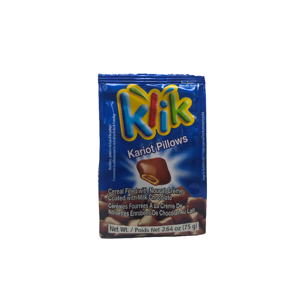 Klik Kariot Pillows Chocolate 2.64 oz