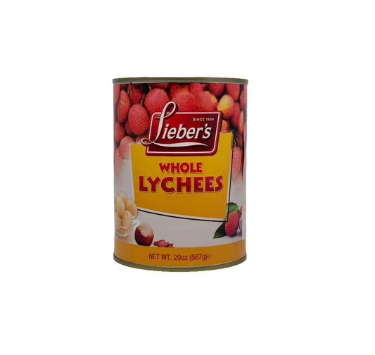 Lieber's Whole Lychees 20 Oz