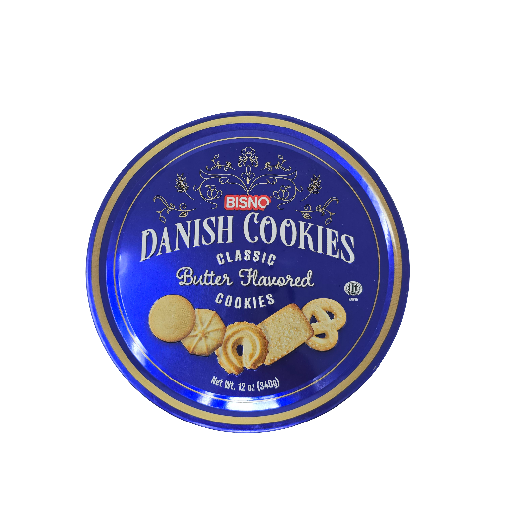 Bisno Danish Cookies Classic Butter 12 Oz