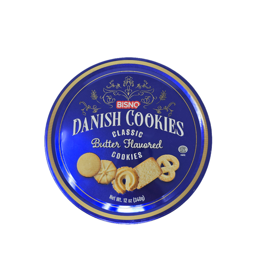 Bisno Danish Cookies Classic Butter 12 Oz