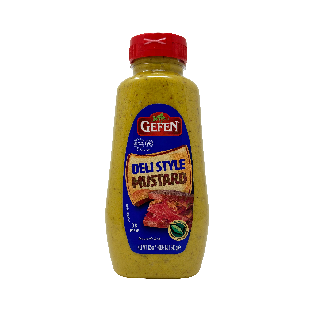 Gefen Deli Style Mustard 12 oz