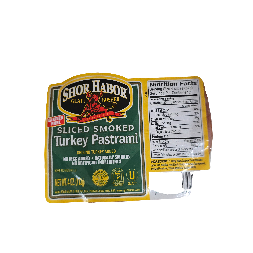 Turkey Pastrami - Shor Habor