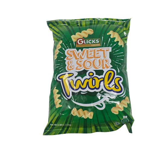 Glicks  Sweet & Sour Twirls 3.98 Oz