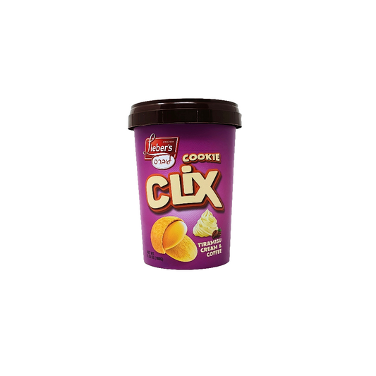 Lieber's Cookie Clix Tiramisu Cream & Coffee 6.35 oz