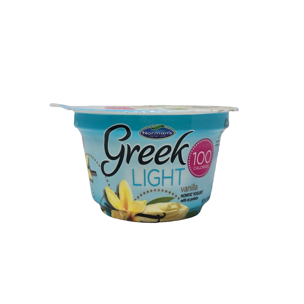 Norman's Greek Light Vanilla Yogurt 5.3 Oz