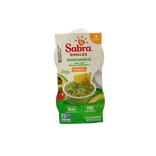 Sabra Singles Guacamole Classic 8 oz