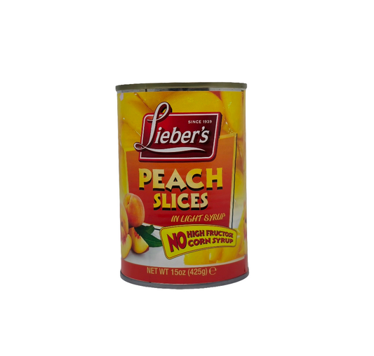 Lieber's Peach Skiced 15 Oz