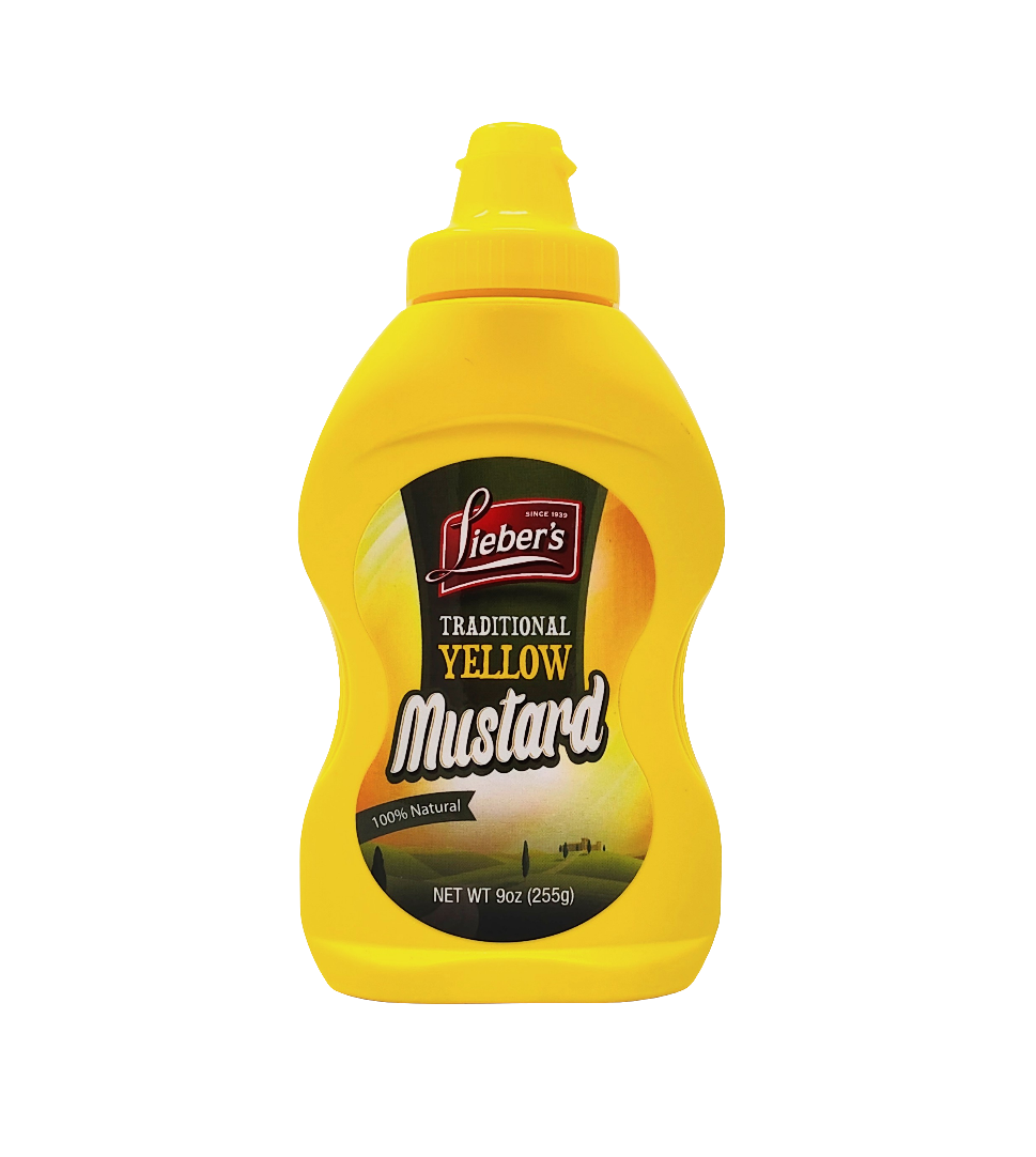 Lieber's Traditional Yellow Mustard 9 oz