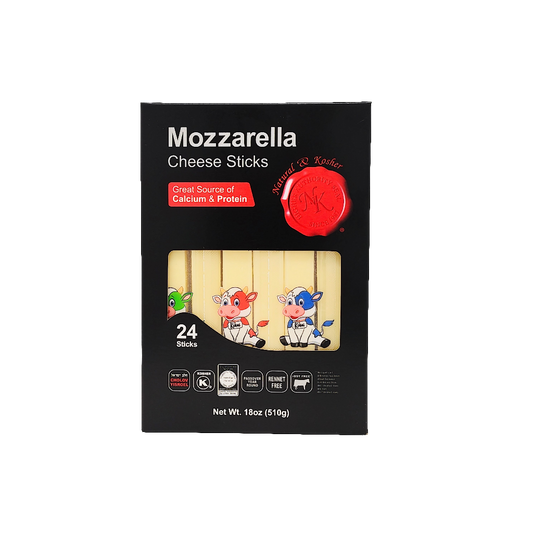 Natural & Kosher Mozzarella Cheese Sticks 18 oz