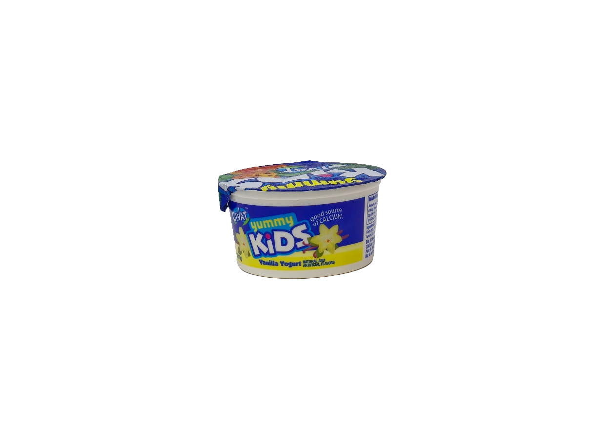 Givat Yummy Kids Vanilla Yogurt 5 Oz