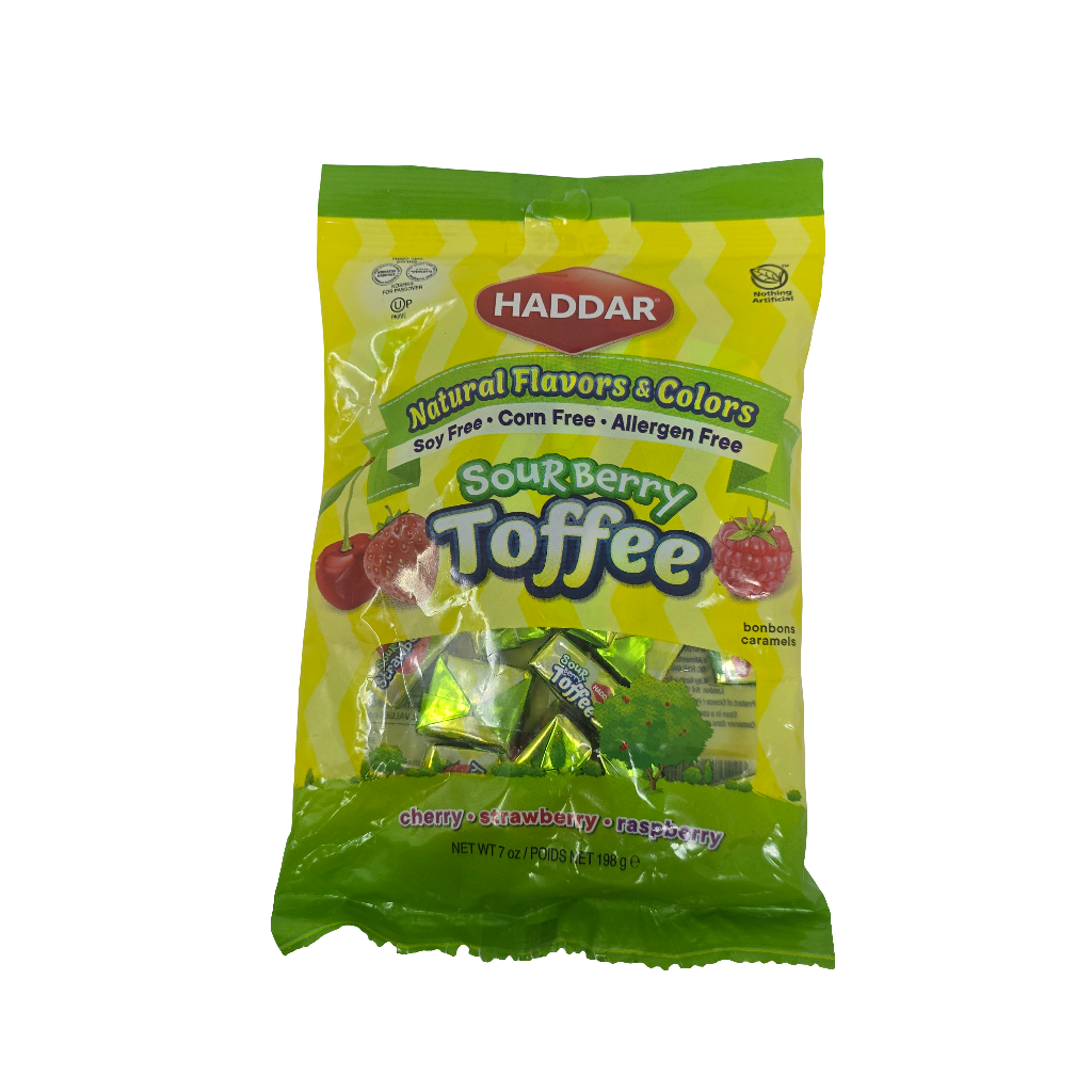 Haddar SourBerry Toffee 7 Oz