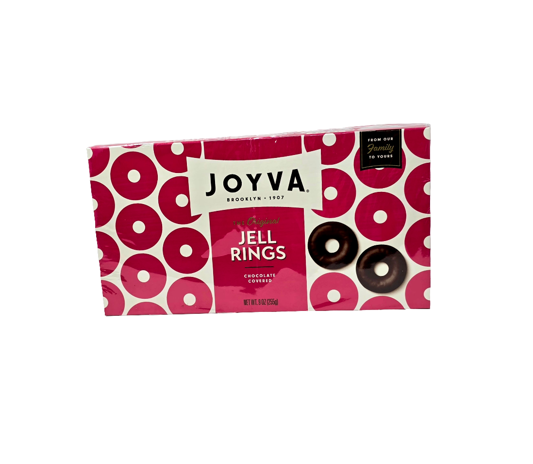 Joyva Jell Rings Chocolate Covered 9 oz