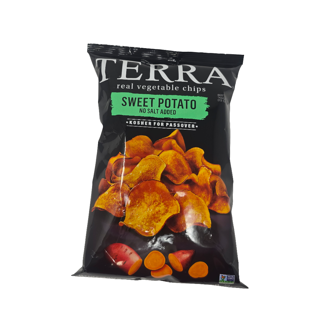 Terra Sweet Potato No Salt Kosher For Passover 5 Oz