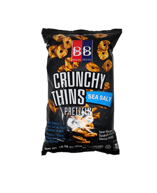 Beigel Beigel Crunchy Thins Pretzels Sea Salt 10.58 oz