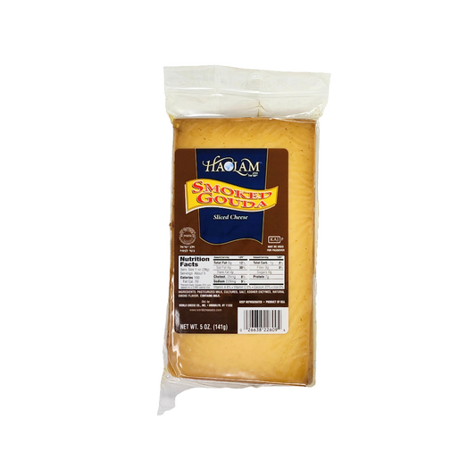 Haolam Smoked Gouda Sliced Cheese Sticks 5 oz