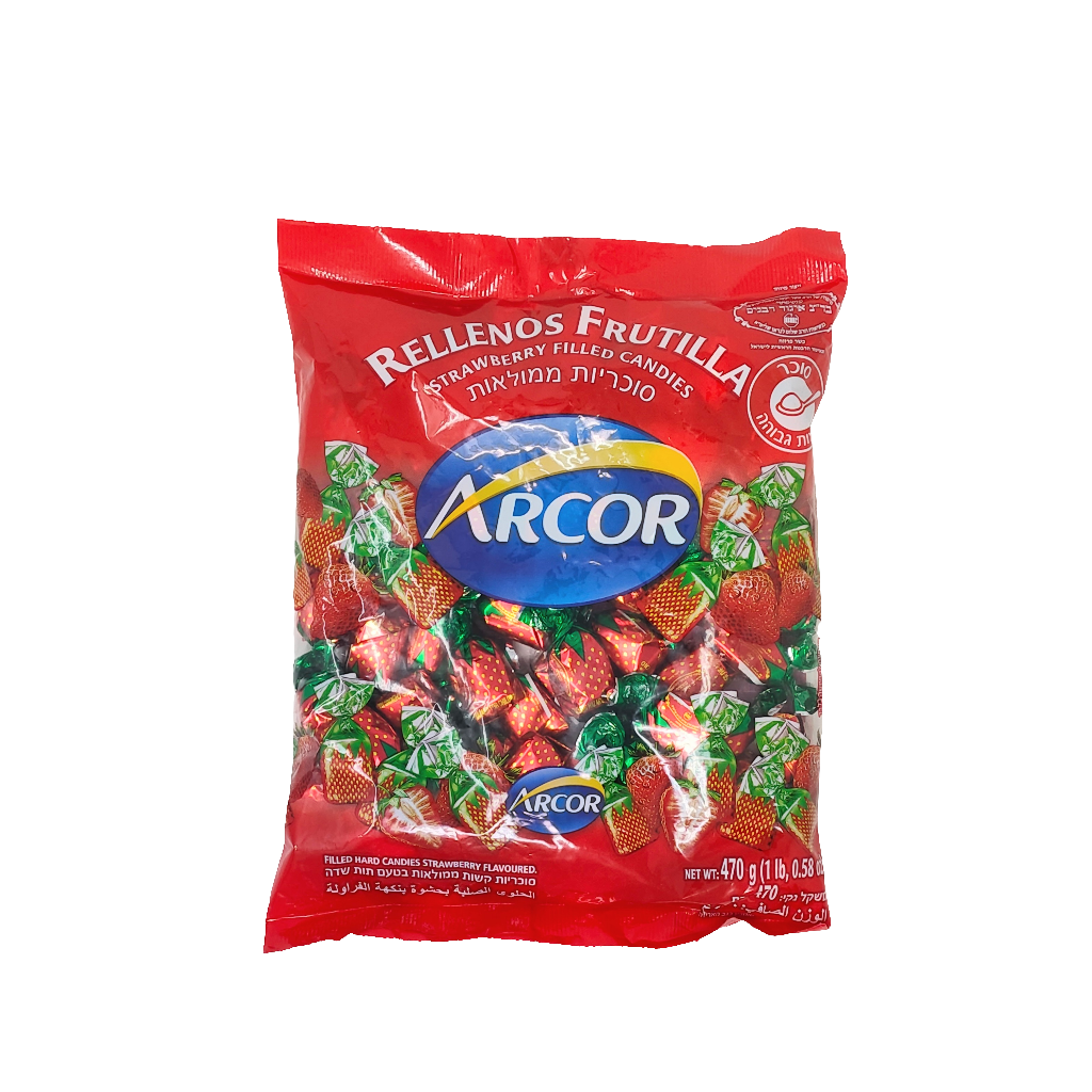 Arcor Strawberry Filled Candies 16 oz