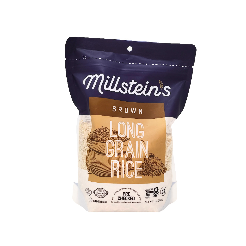 Millstein's Brown Long Grain Rice 16 oz