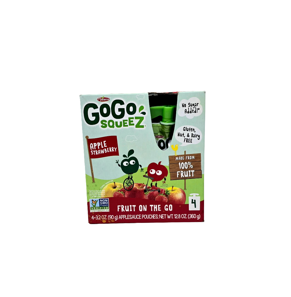 Materne Gogo Squeez Apple Strawberry 12 8 oz