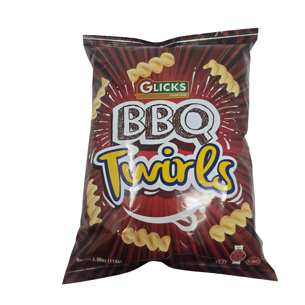 Glicks BBQ Twirls 3.98 Oz