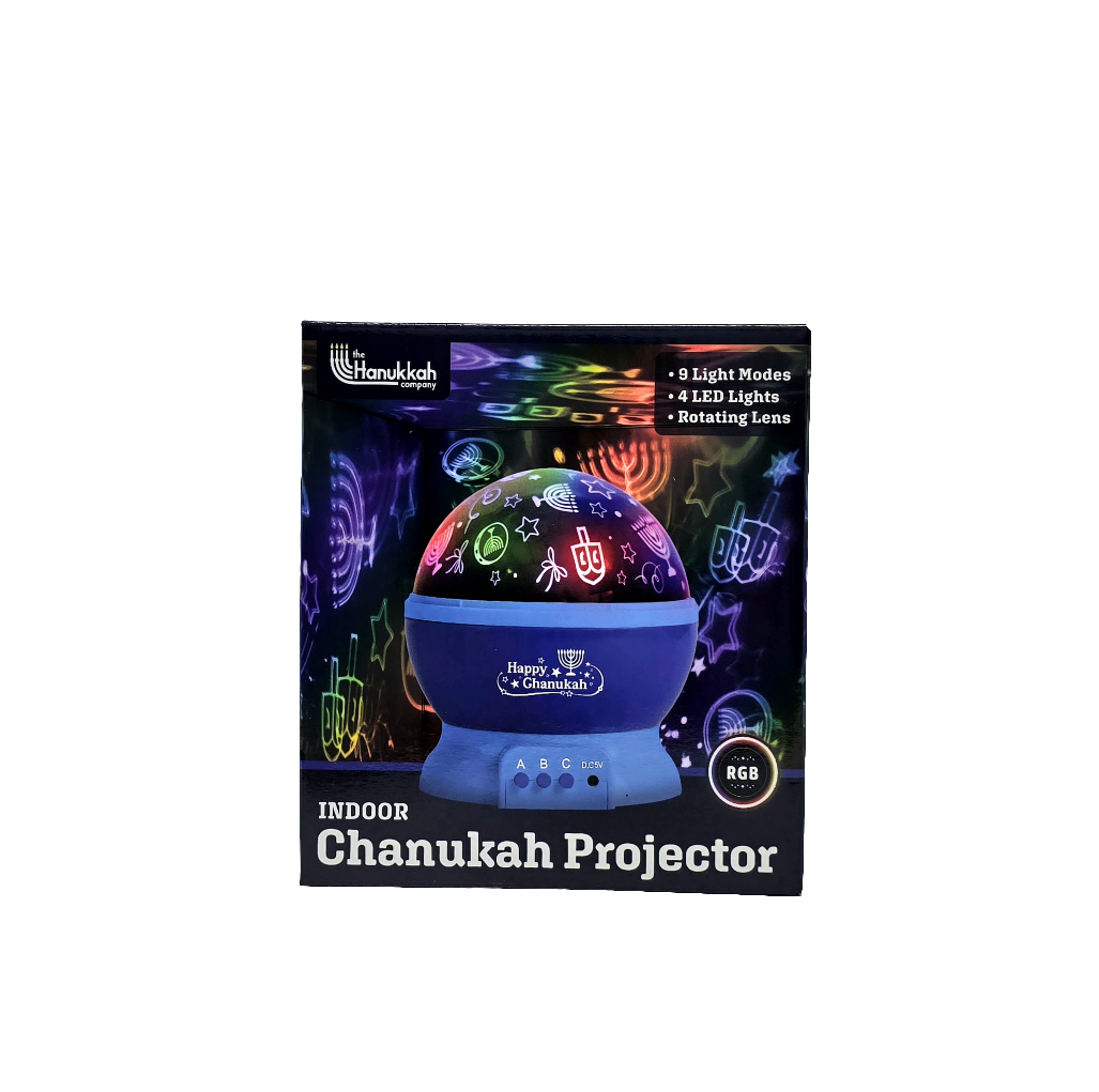 The Hanukkah Projector