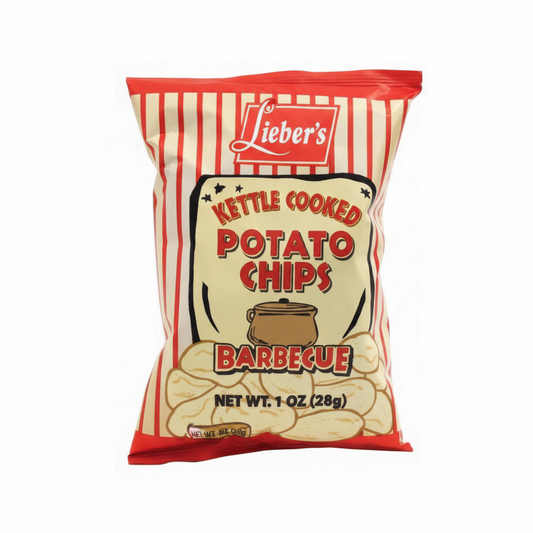 Lieber's Kettle Chips BBQ 0.75oz - Passover