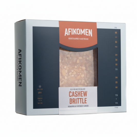 AFIKOMEN 1871 CASHEW BRITTLE - Passover