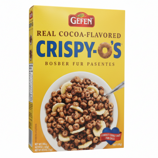 GEFEN CRISPYO'S CEREAL CHOCOLATE - Passover