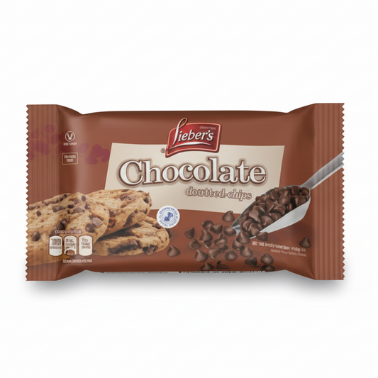 Fleber chocolate cookies packaging on a white background