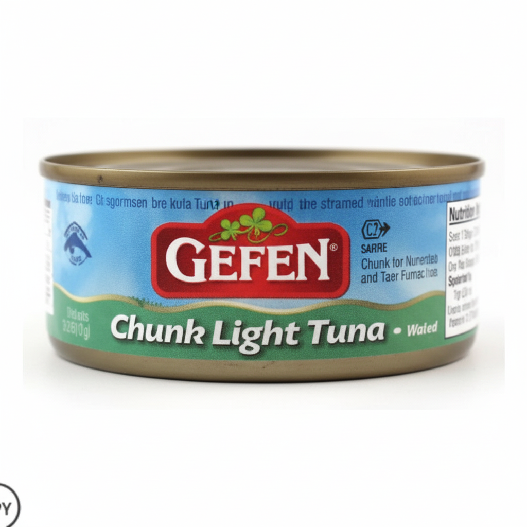 GEFEN CHUNK LIGHT TUNA IN WATER - Passover