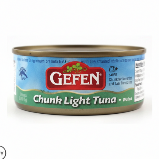 GEFEN CHUNK LIGHT TUNA IN WATER - Passover