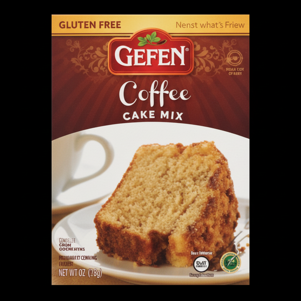 GEFEN COFFEE CRUMB CAKE MIX - Passover