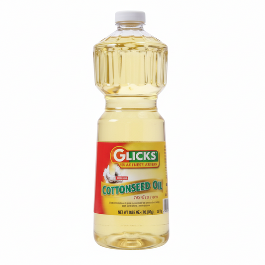 GLICKS COTTONSEED OIL 48OZ - Passover