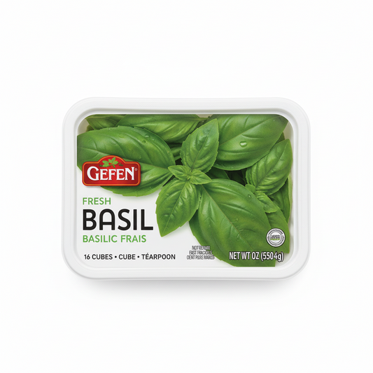 GEFEN CHOPPED BASIL CUBES - Passover