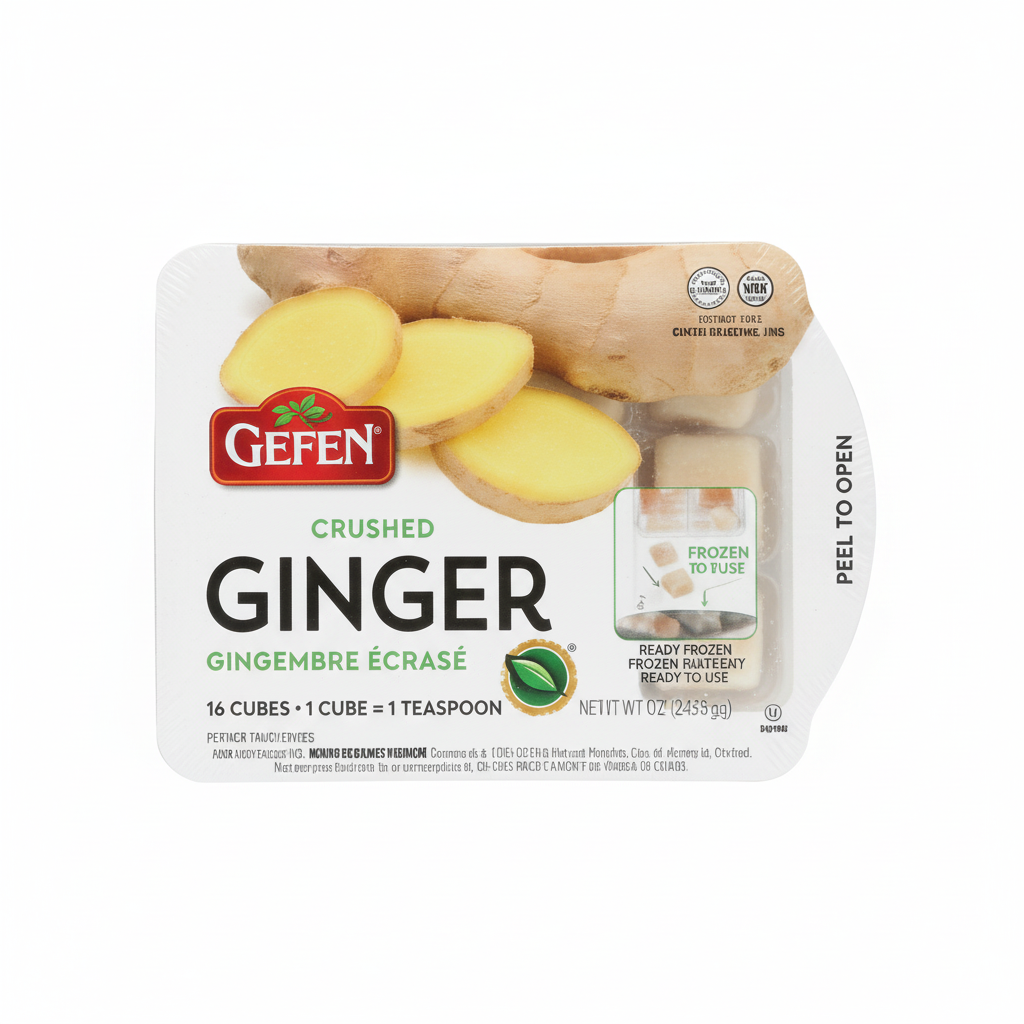 GEFEN CRUSHED GINGER CUBES - Passover
