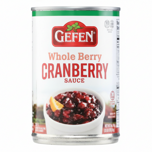 GEFEN WHOLE CRANBERRY SAUCE - Passover