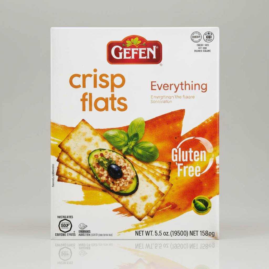 GEFEN EVERYTHING CRISP FLATS - Passover