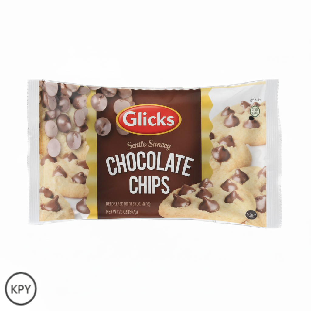 GLICKS REAL CHOCOLATE CHIPS - Passover
