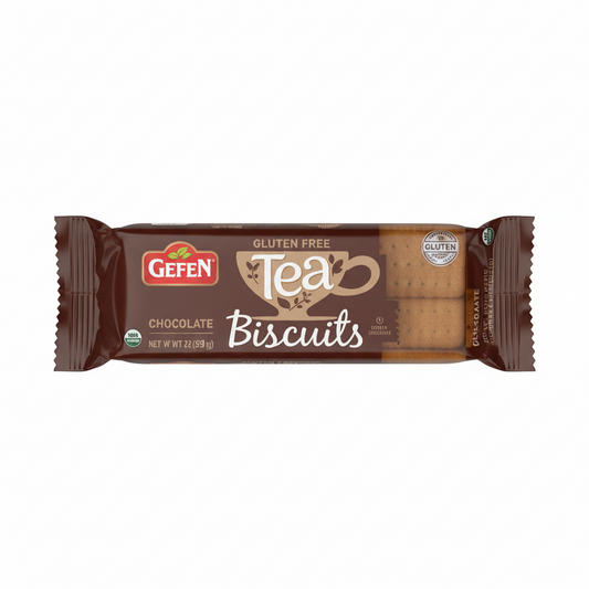GEFEN GLUTEN FREE CHOCOLATE TEA BISCUITS - Passover